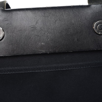 Hermes Toile Vache Hunter Herbag Cabas MM Black 19 of 28