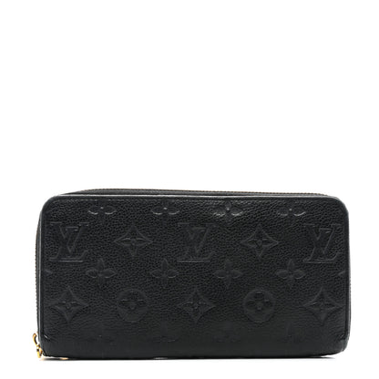 Louis Vuitton Empreinte Zippy Wallet Black 1 of 12