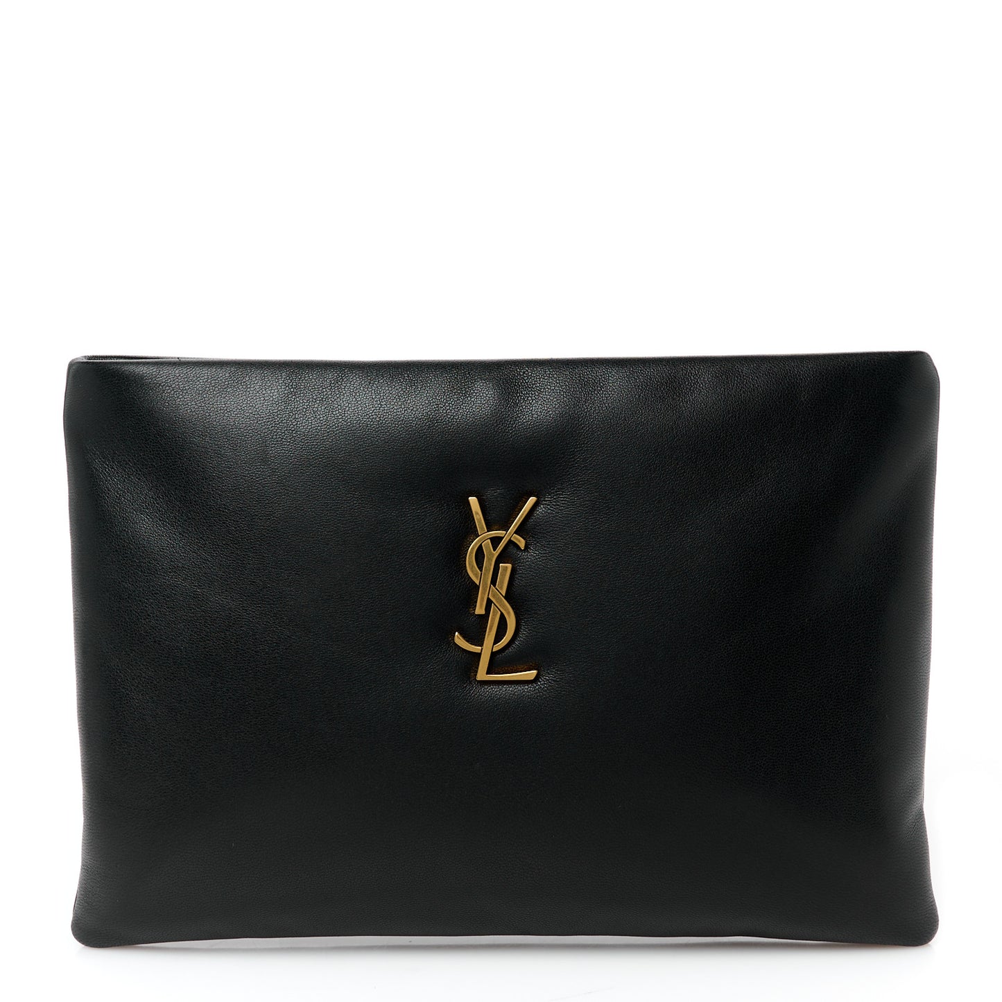 Lambskin Small Calypso Pouch Black