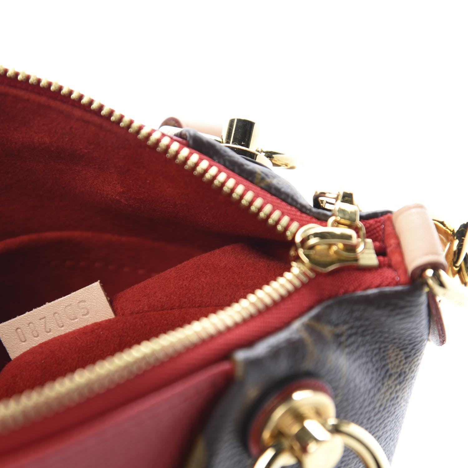 Louis Vuitton Monogram V Tote BB Cherry 9 of 10