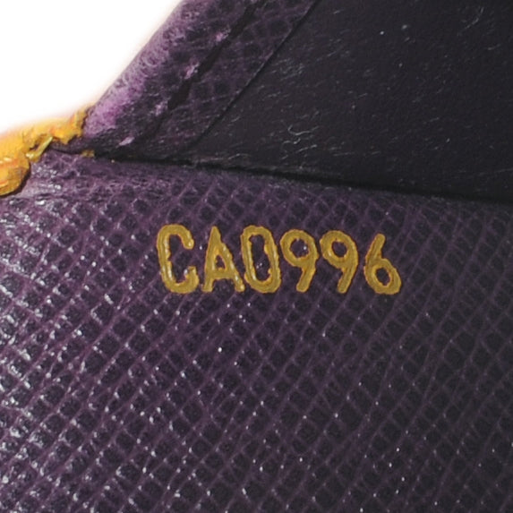 Louis Vuitton Epi Checkbook Cover Yellow 8 of 8