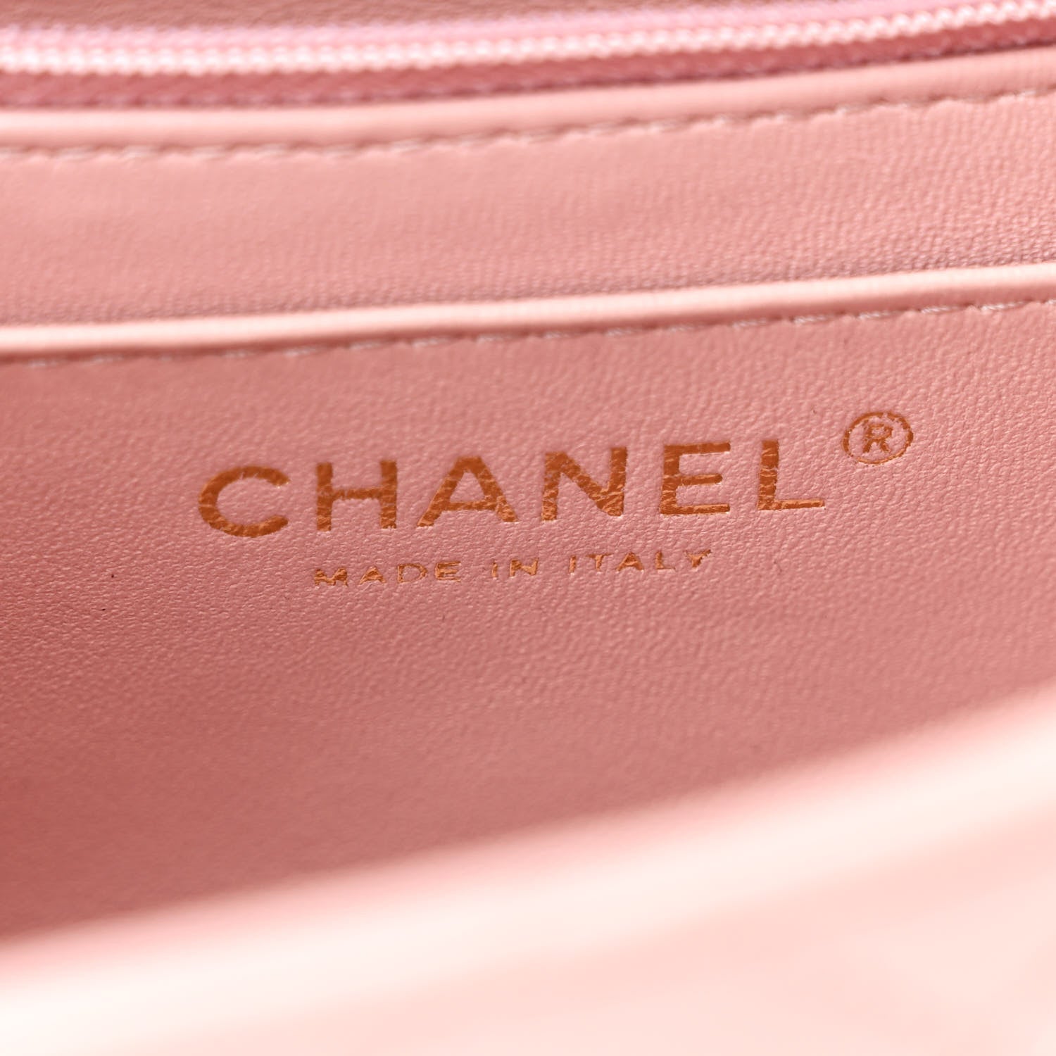 Chanel Lambskin Quilted Mini Square Flap Light Pink 6 of 11