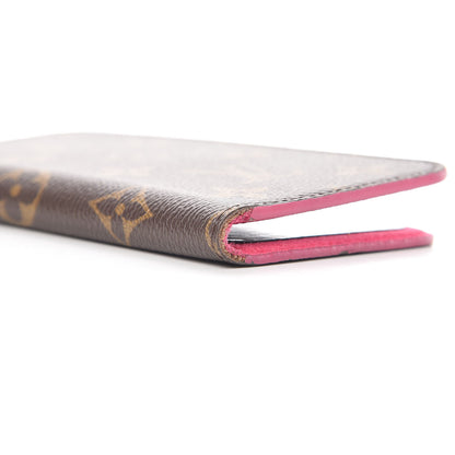 Louis Vuitton Monogram iPhone X Folio Case Rose Pop 8 of 12