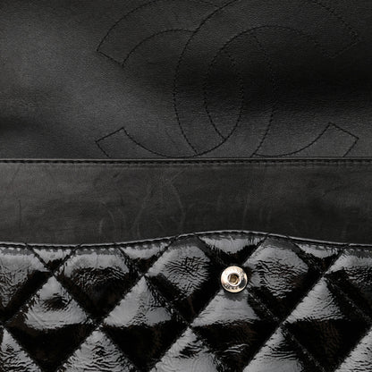 Chanel Distressed Patent Quilted 2.55 Reissue 227 Flap Black 11 of 11