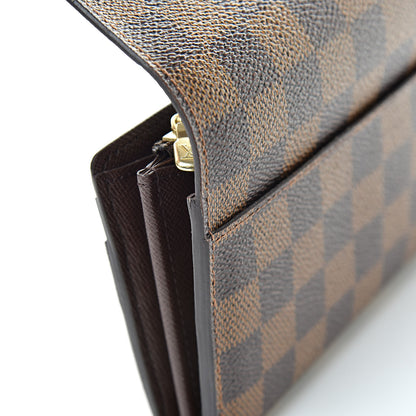 Louis Vuitton Damier Ebene Sarah Wallet NM 11 of 12