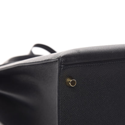 Hermes Epsom Kelly Sellier 35 Black 33 of 35