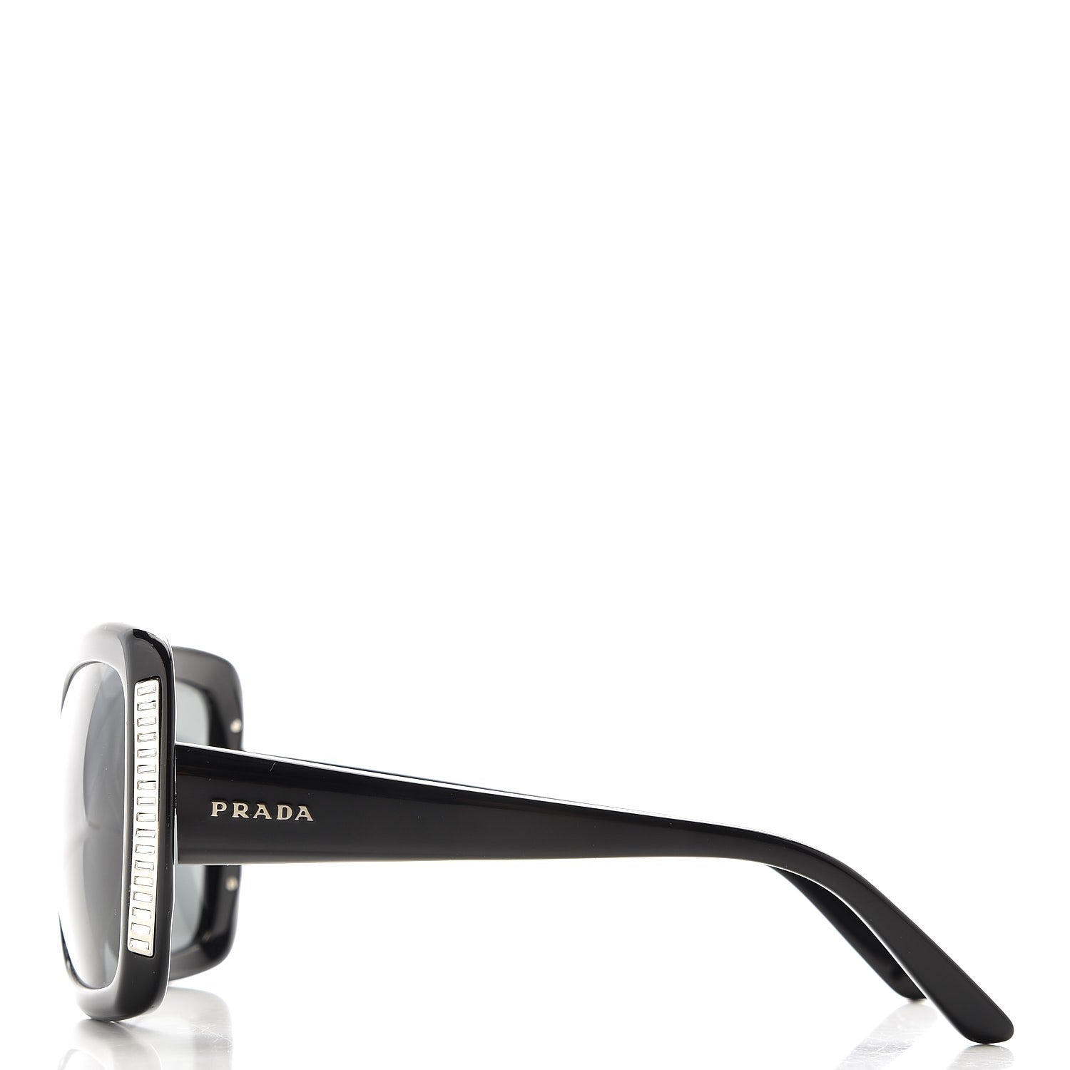 Prada Crystal Sunglasses SPR 11L Black 3 of 7