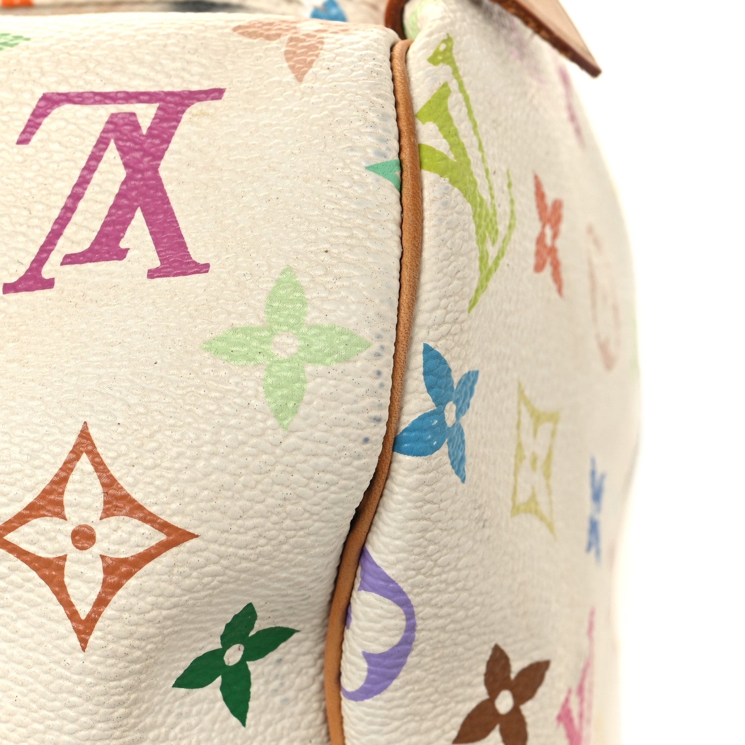 Louis Vuitton Monogram Multicolor Speedy 30 White 13 of 14