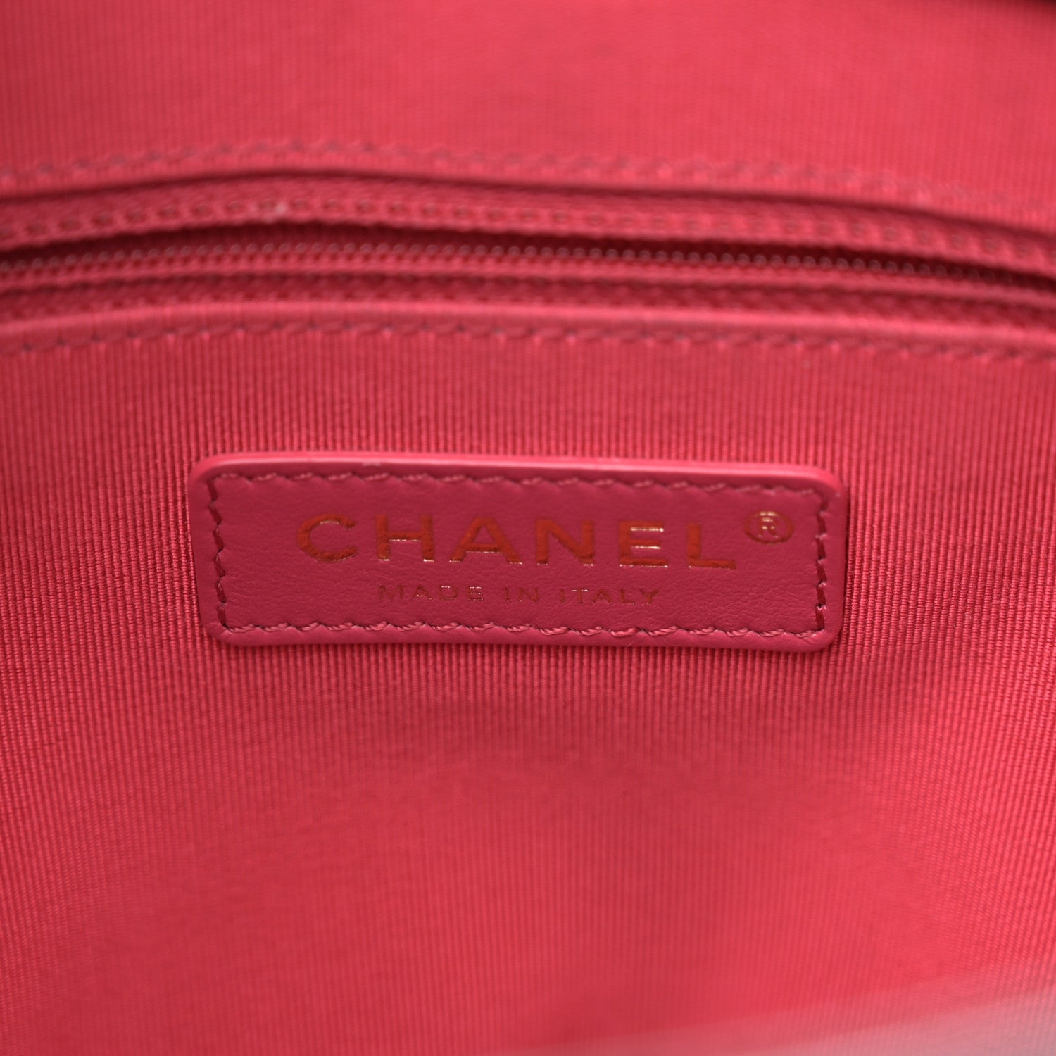 Chanel Shiny Aged Calfskin Quilted Small Shopping Bag Black 6 of 12