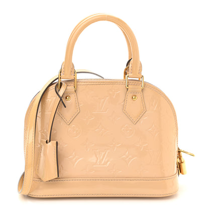 Louis Vuitton Vernis Alma BB Dune 1 of 12