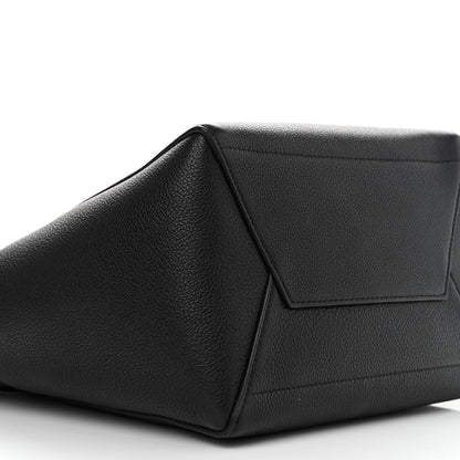 Celine Soft Grained Calfskin Sangle Bucket Bag Black 9 of 13