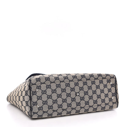 Gucci GG Monogram Web Pop Tote Navy 3 of 9