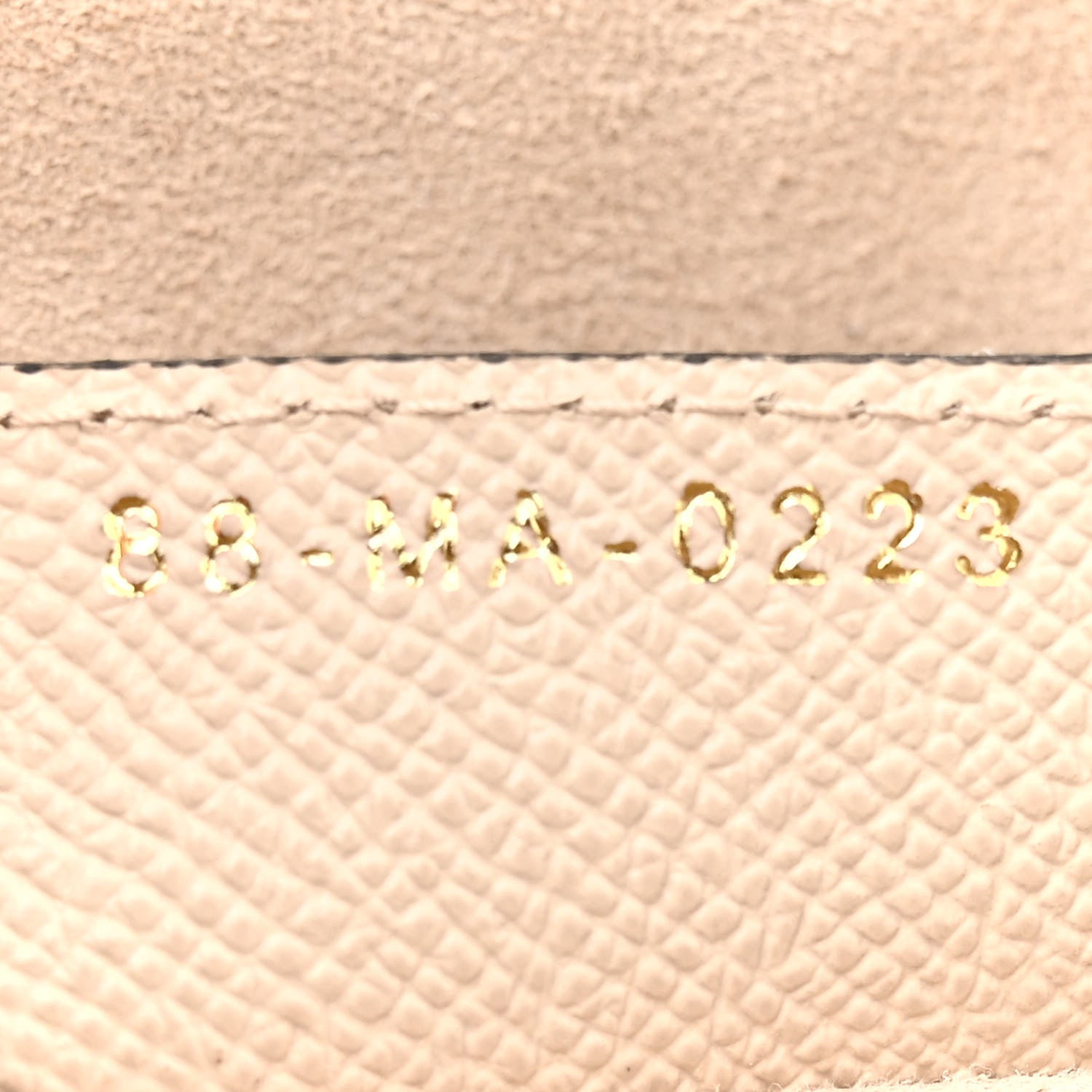 Christian Dior Grained Calfskin Saddle Bag With Strap Hazelnut 7 of 11