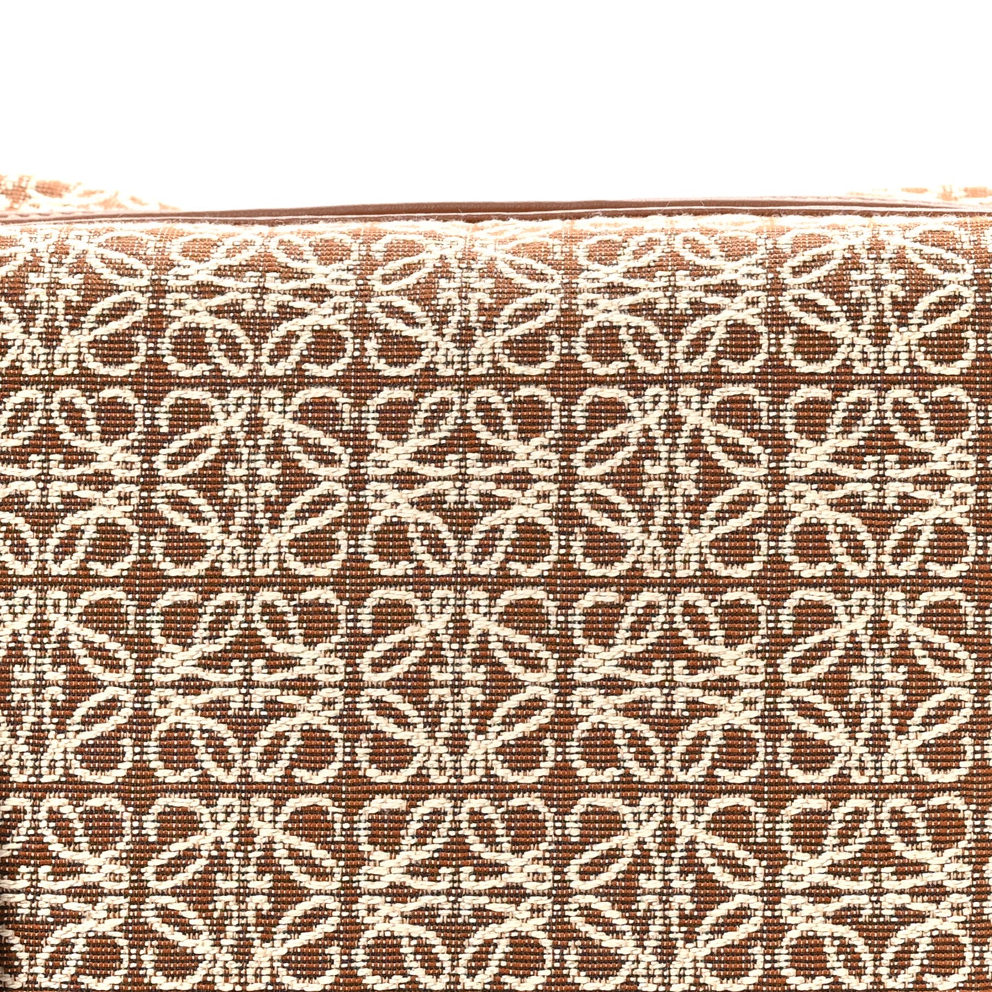 Jacquard Anagram Calfskin Small Cubi Bag Tan Pecan
