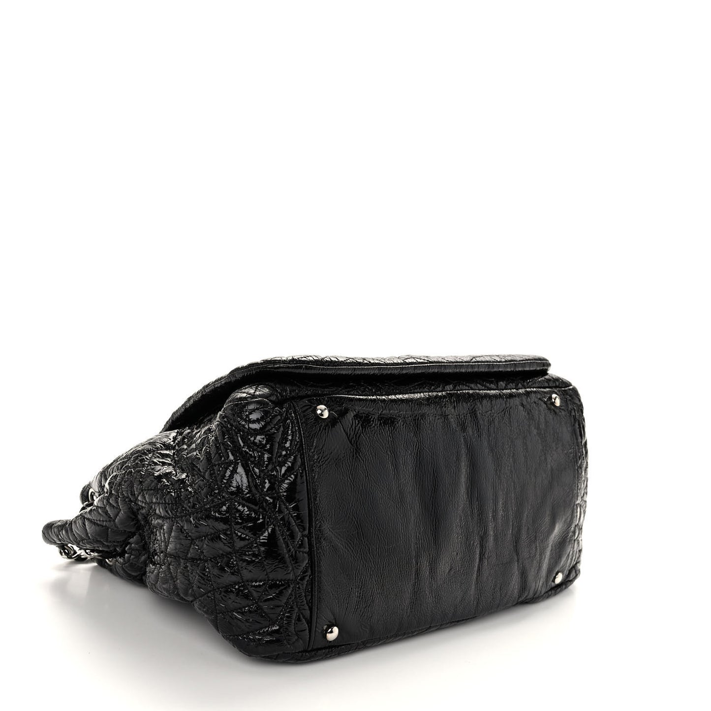 Vinyl Graphic Edge Accordion Flap Black