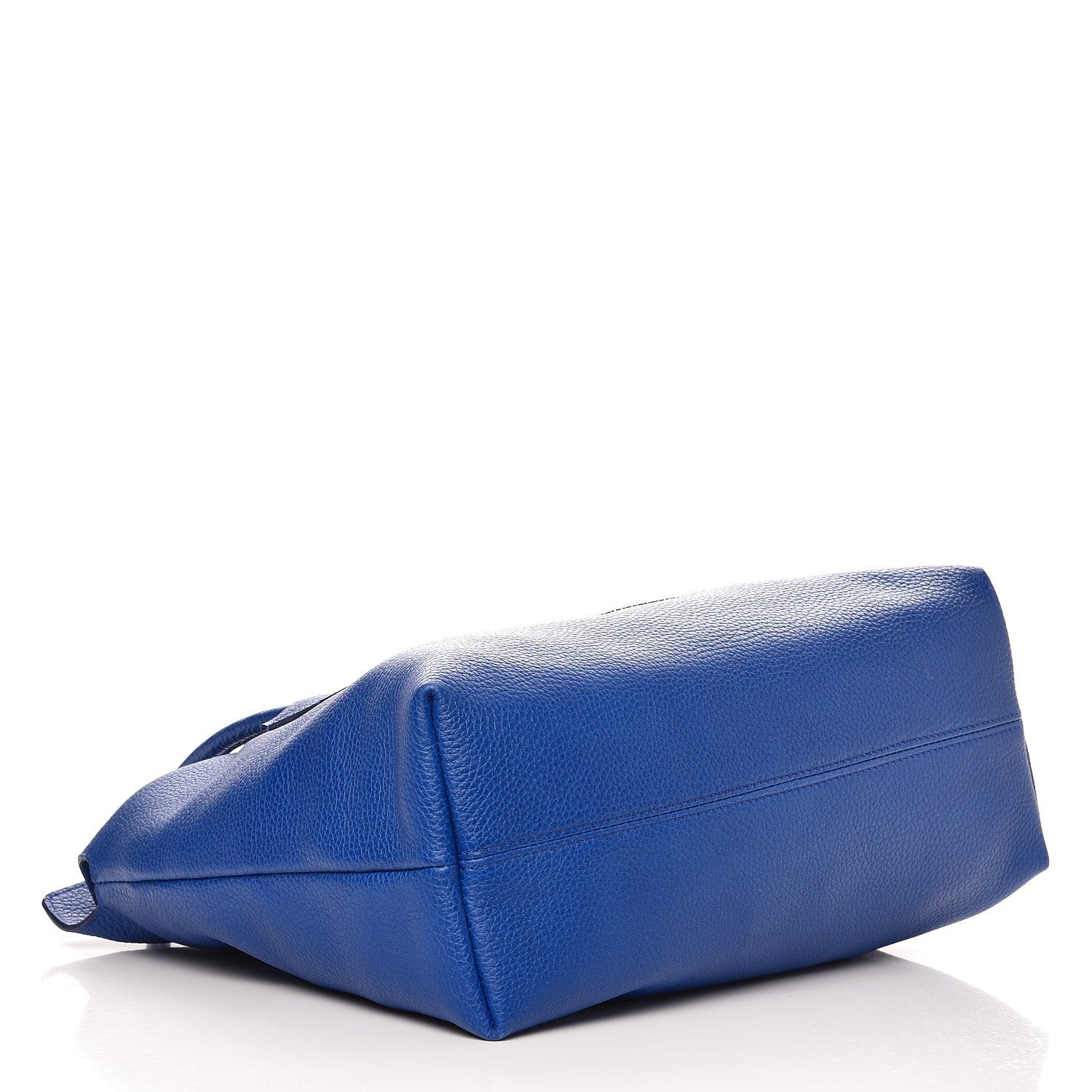 Burberry Grainy Calfskin Medium Baynard Tote Brilliant Blue 4 of 8