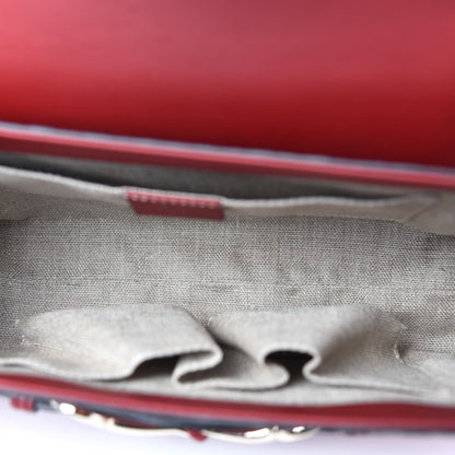 Gucci Microguccissima Medium Emily Chain Shoulder Bag Red 5 of 11