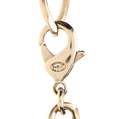 Chanel Lambskin CC Turnlock Long Necklace Gold 4 of 5