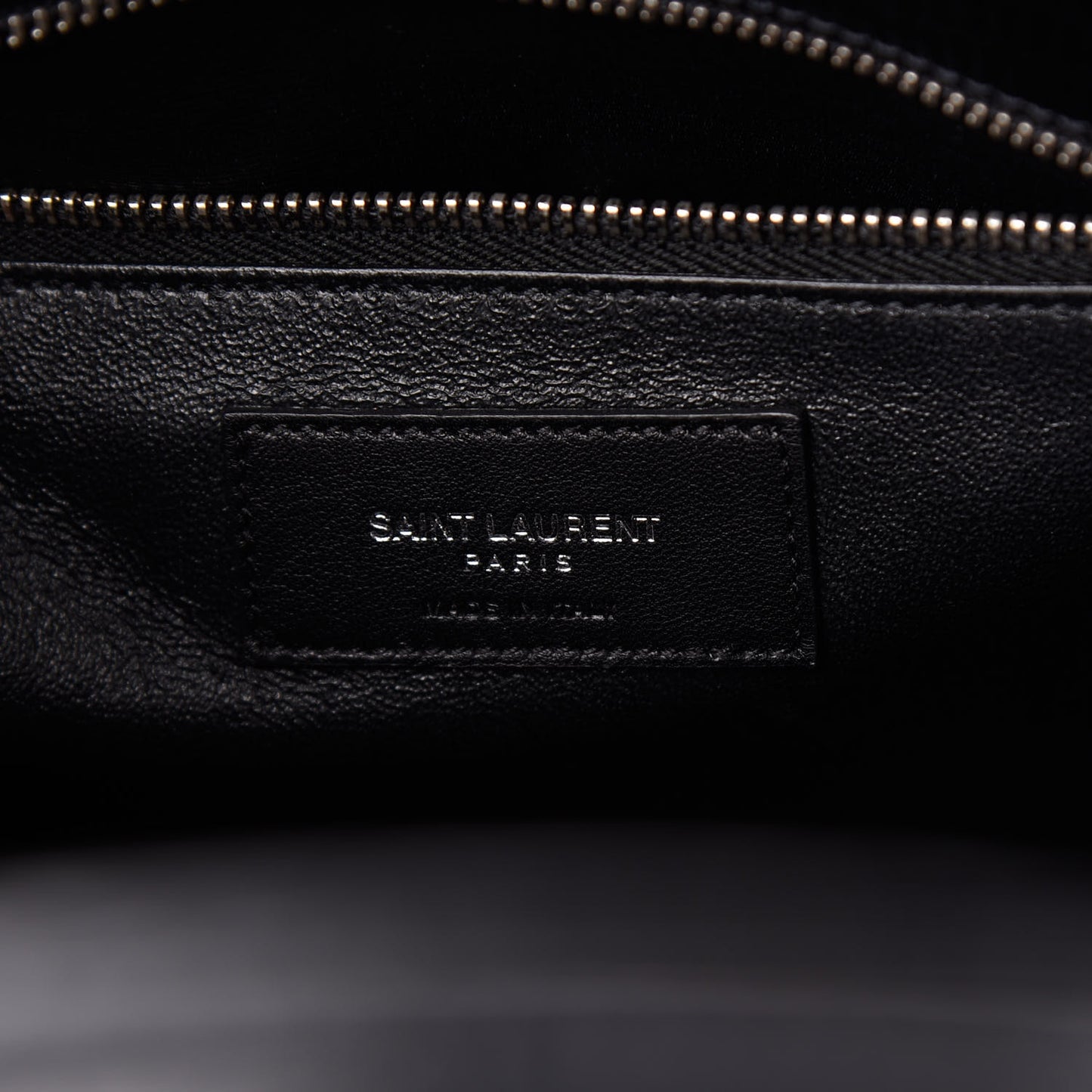 Lizard Embossed Calfskin Small Sac De Jour Black