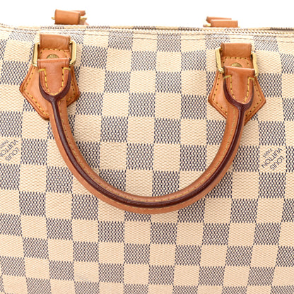 Louis Vuitton Damier Azur Speedy 30 19 of 22