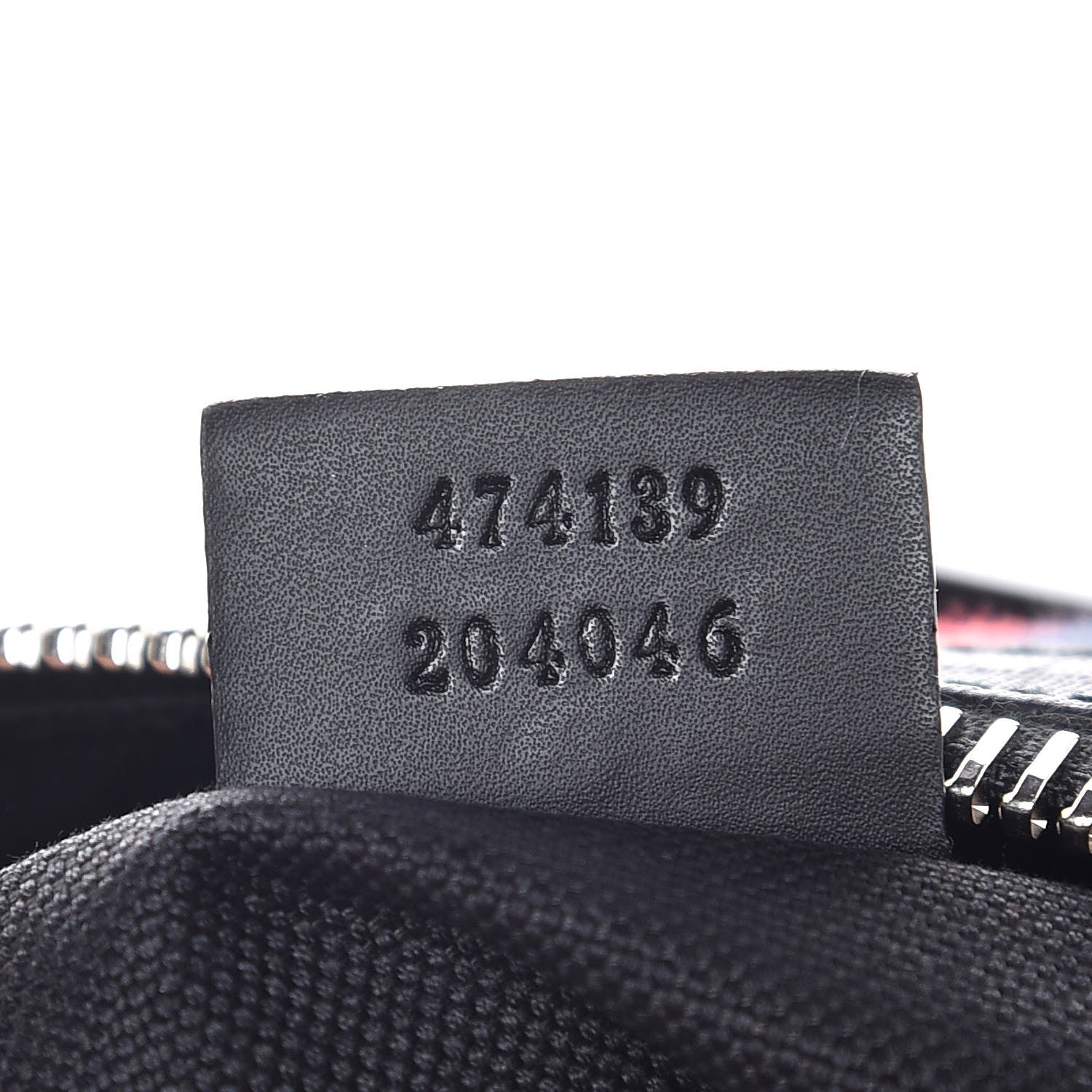 Gucci Soft GG Supreme Monogram Appia Calfskin Web East West Messenger Bag Black Grey 7 of 8
