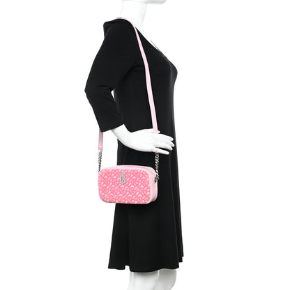 Burberry Towel Small Lola Camera Bag Rose Pink 2 of 9