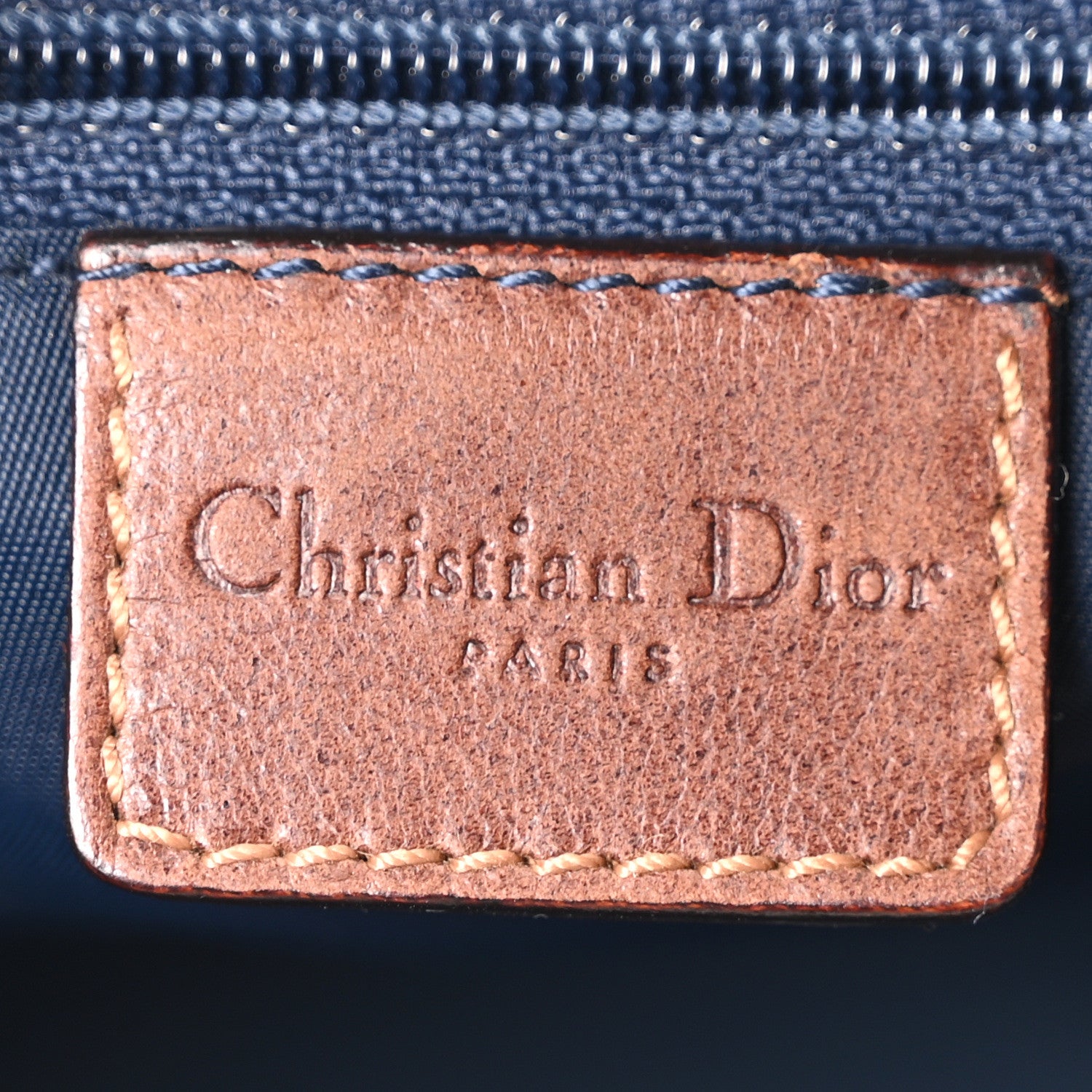 Christian Dior Monogram Street Chic Hobo Navy 6 of 10