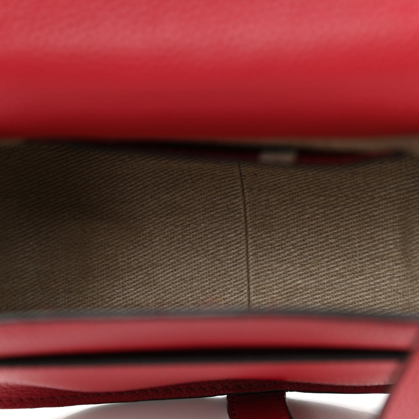 Calfskin Mini Marcie Round Crossbody Bag Red
