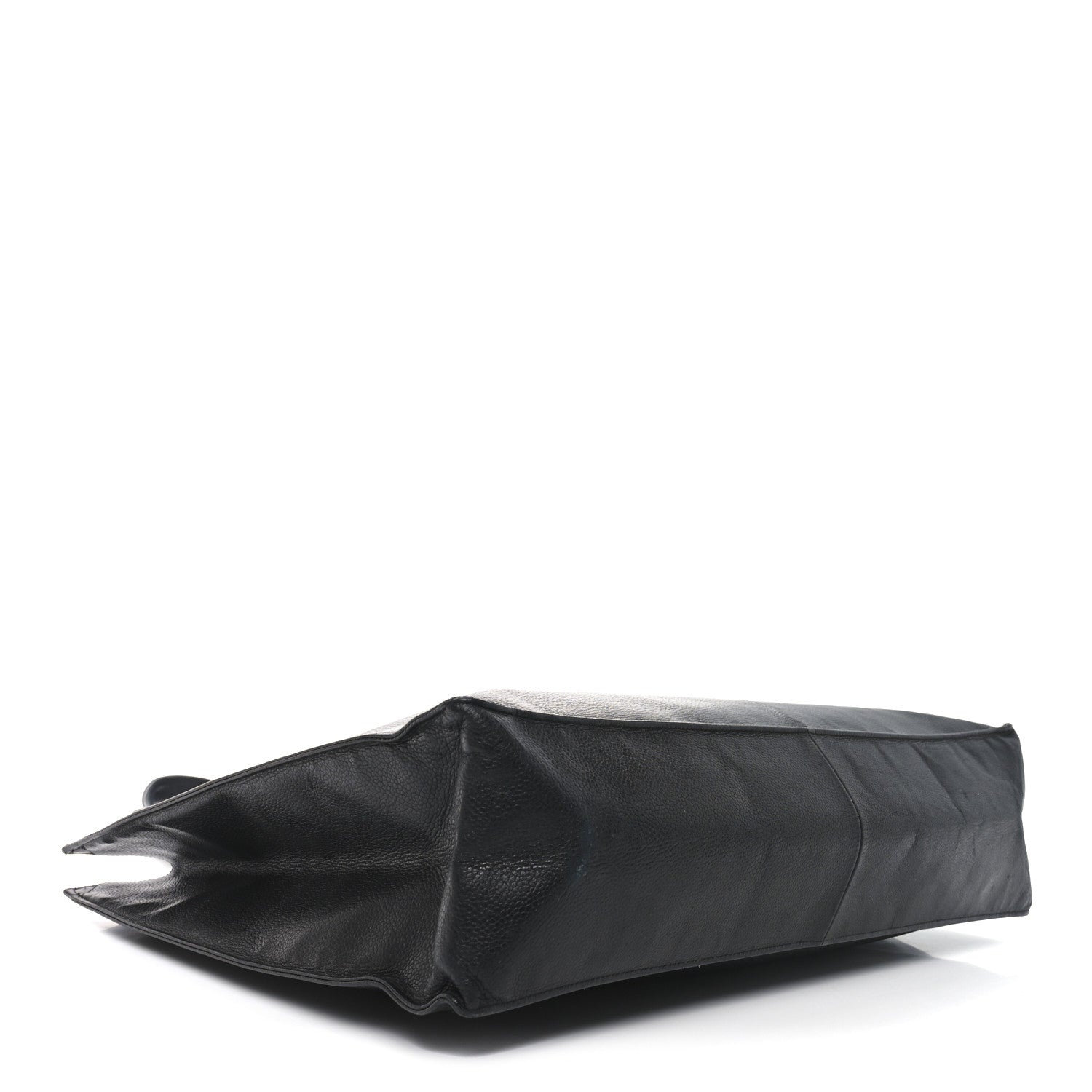 Chanel Caviar CC Tote Black Black 4 of 11