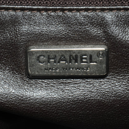 Chanel Python Cerf Shopper Tote 3 of 7