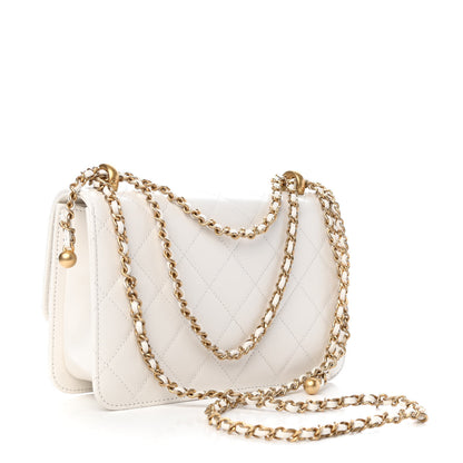 Chanel Calfskin Quilted Perfect Fit Flap White 3 of 9