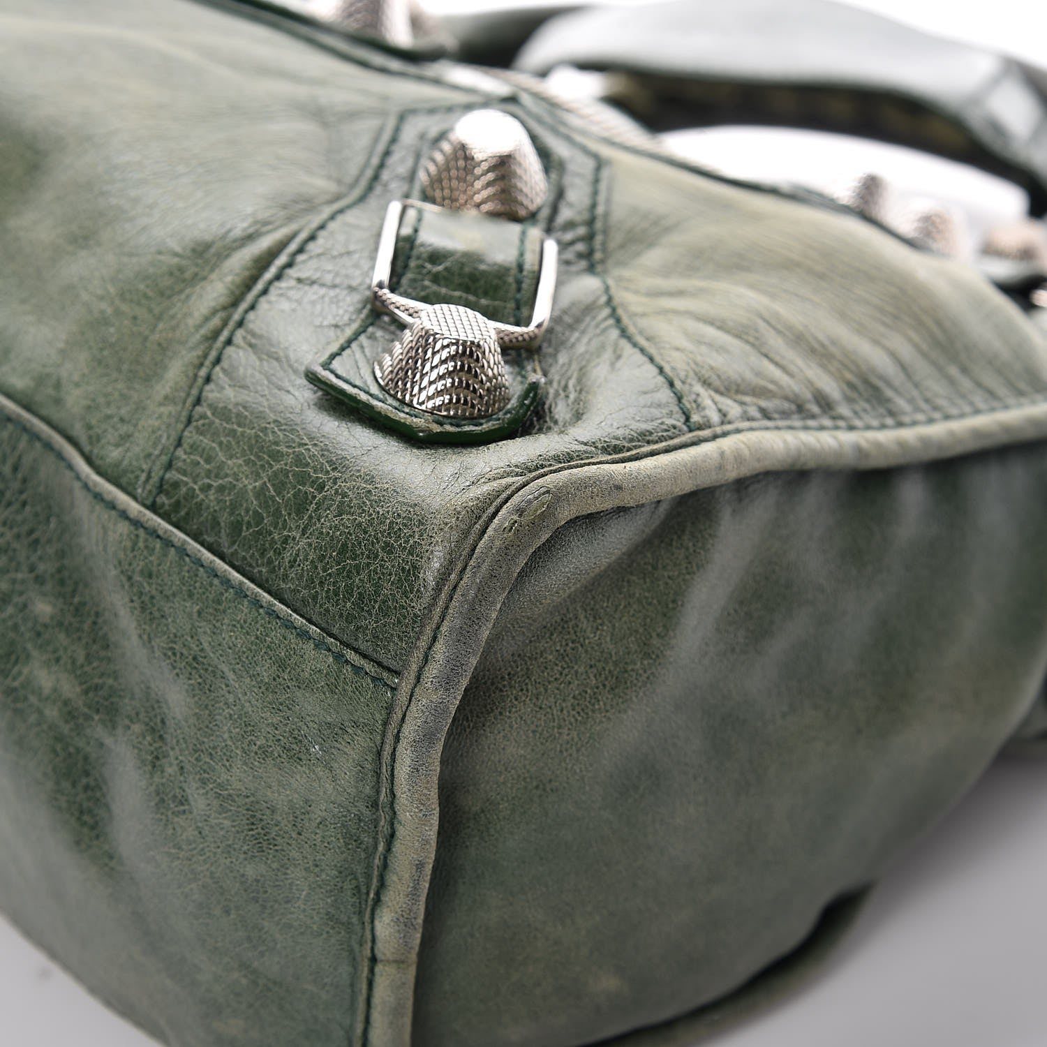 Balenciaga Agneau Giant 21 Silver Hardware City Cypress 16 of 20