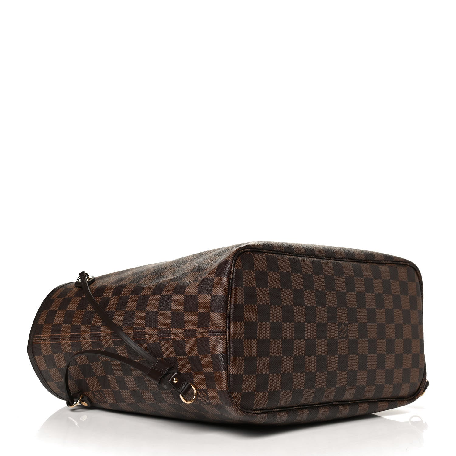 Louis Vuitton Damier Ebene Neo Neverfull MM Rose Ballerine 4 of 13