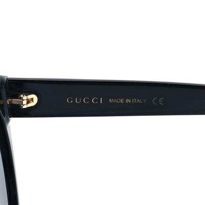 Gucci Round GG Sunglasses GG0028S Black 6 of 7