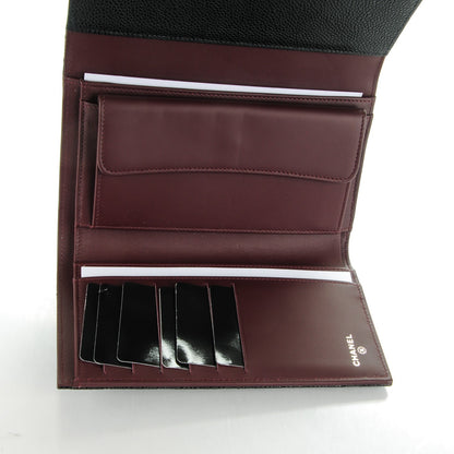 Chanel Caviar Quilted Large Flap Wallet Black 5 of 8