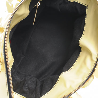 Valentino Garavani Coated Canvas Lacca Fleur Frame Bag Yellow 7 of 7