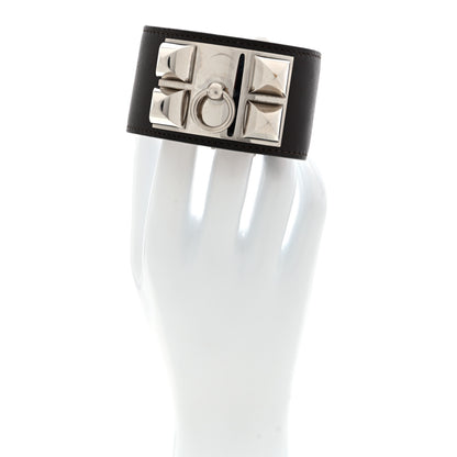 Hermes Box Collier De Chien CDC Bracelet L Chocolate 2 of 6