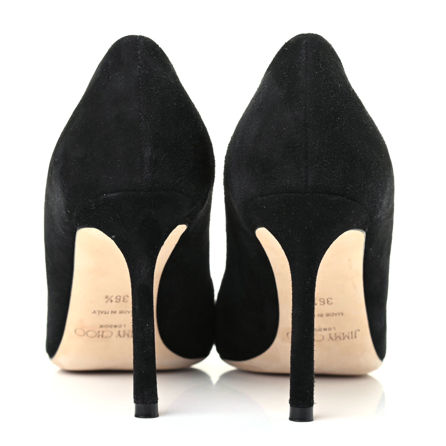 Jimmy Choo Suede Romy 85 Pumps 36.5 Black 6 of 11