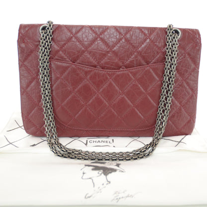 Chanel Aged Calfskin Quilted 2.55 Reissue 227 Flap Red 3 of 9