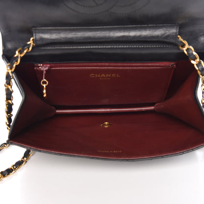 Chanel Lambskin Quilted Small Single Flap Black 5 of 10