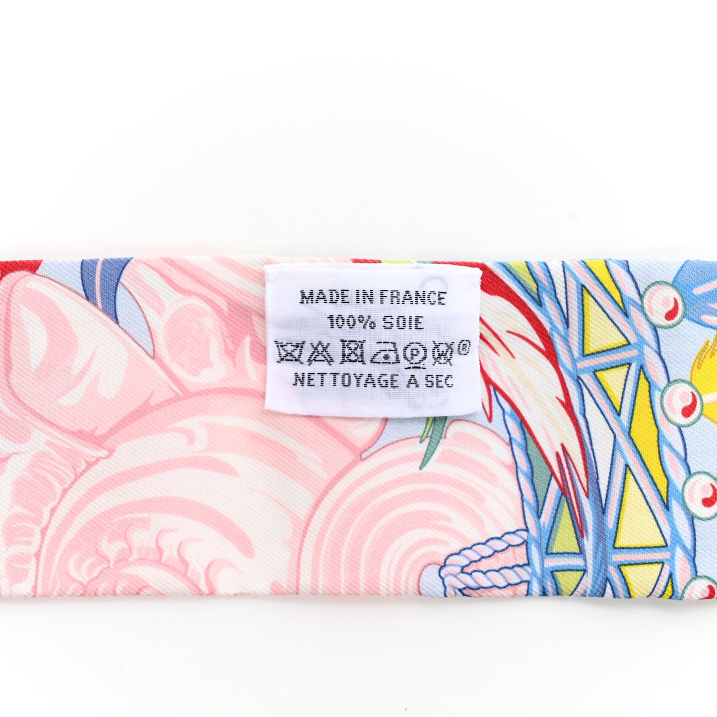 Silk La Danse Pacifique Twilly Bleu Ciel Vert Rose