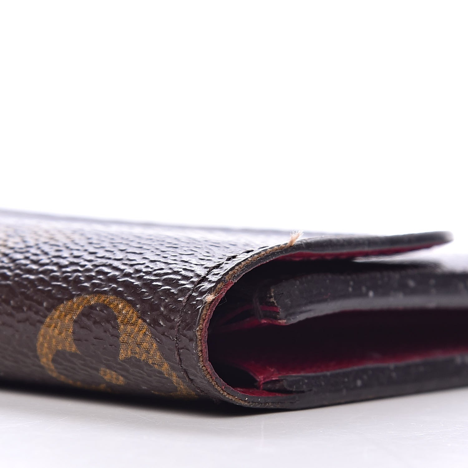 Louis Vuitton Monogram Emilie Wallet Fuchsia 10 of 11