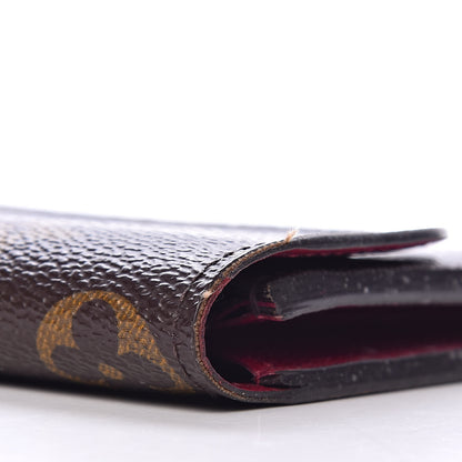 Louis Vuitton Monogram Emilie Wallet Fuchsia 10 of 11