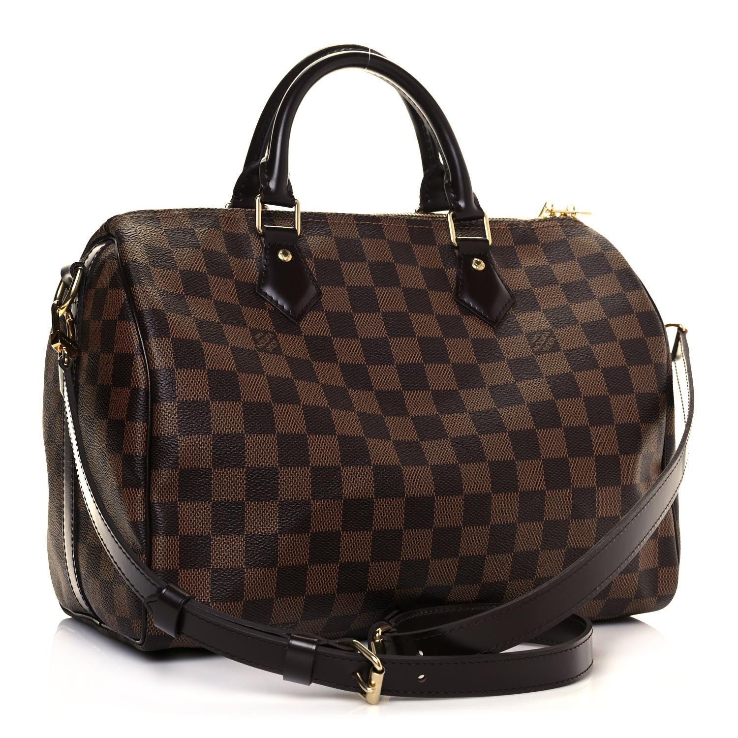 Louis Vuitton Damier Ebene Speedy Bandouliere 30 3 of 12