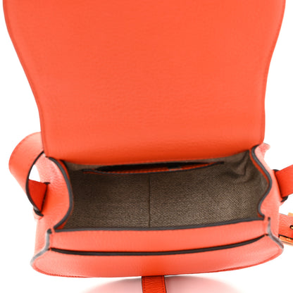 Chloe Calfskin Mini Marcie Round Crossbody Bag Rusted Orange 4 of 11