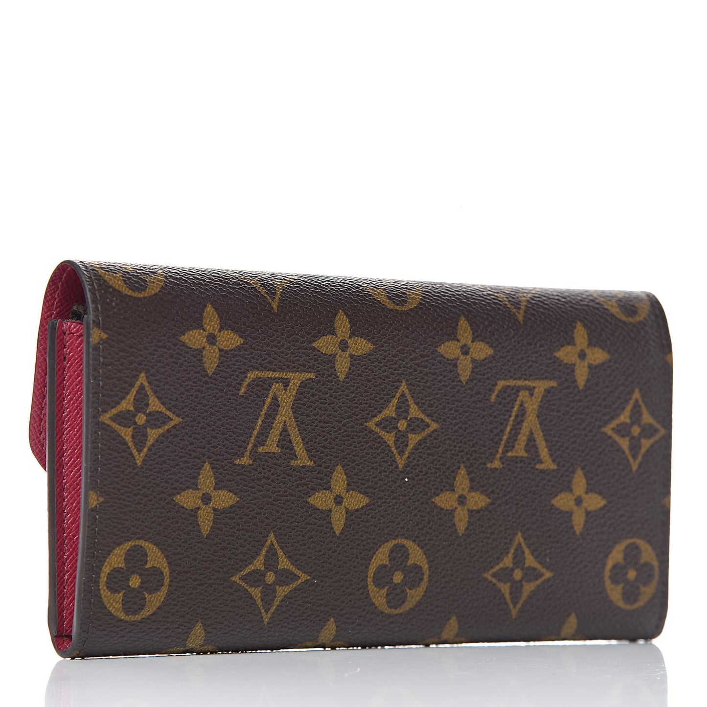 Monogram Emilie Wallet Fuchsia