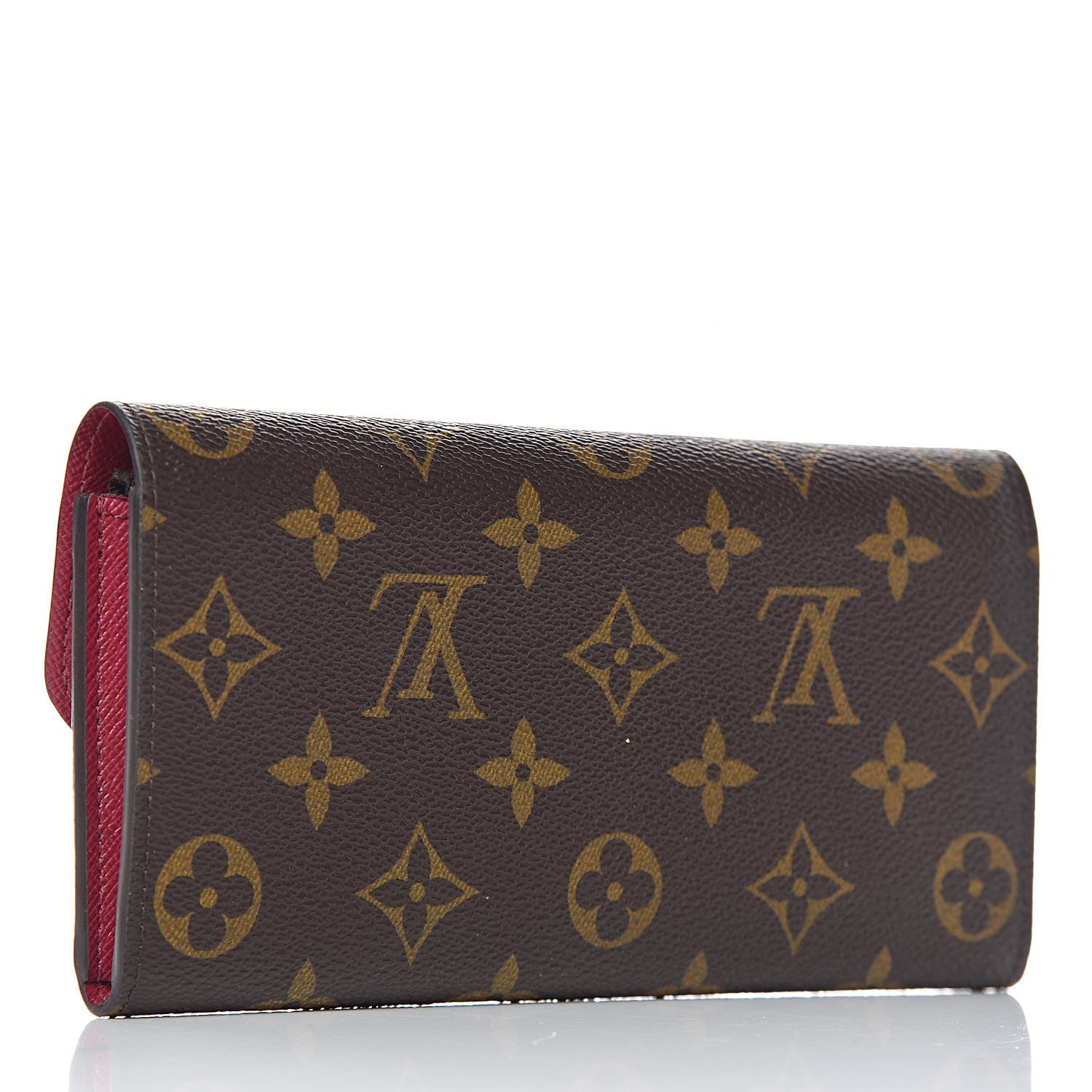 Louis Vuitton Monogram Emilie Wallet Fuchsia 3 of 9