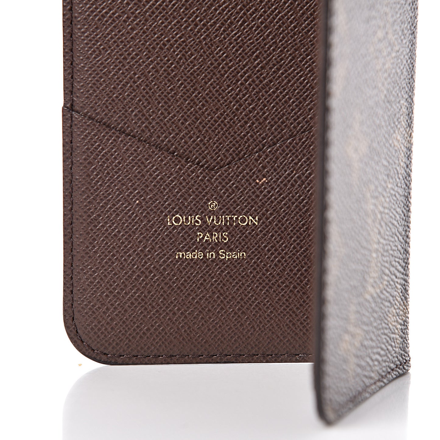 Monogram iPhone X Folio Case