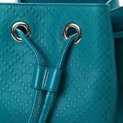 Gucci Hilary Lux Bright Diamante Small Bucket Bag Deep Cobalt 17 of 18