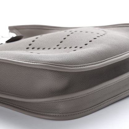 Hermes Taurillon Clemence Evelyne III PM Gris Asphalte 6 of 10